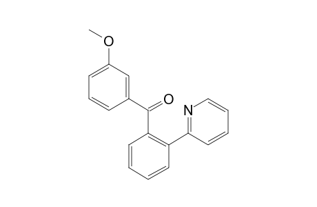(3-Methoxyphenyl)[2-(pyridin-2-yl)phenyl]methanone
