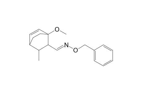 1-Methoxy-exo-3-methylbicyclo[2.2.2]oct-5-ene-endo-2-carboxaldoxime benzyl ether