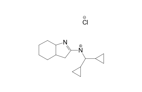 DICYCLOPROPYLMETHYL-(3A,4,5,6,7,7A-HEXAHYDRO-3H-INDOL-2-YL)-AMINE-HYDROCHLORIDE