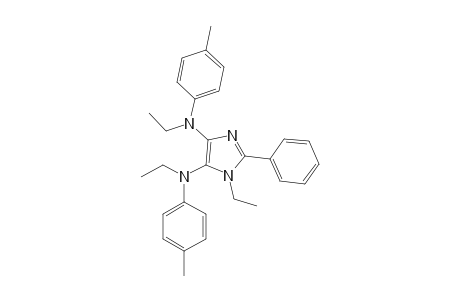 1-Ethyl-2-phenyl-4,5-bis(ethyl-4-tolylamino)-1H-imidazole