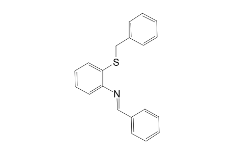(2-Benzylsulfanyl-phenyl)-[1-phenyl-meth-(E)-ylidene]-amine