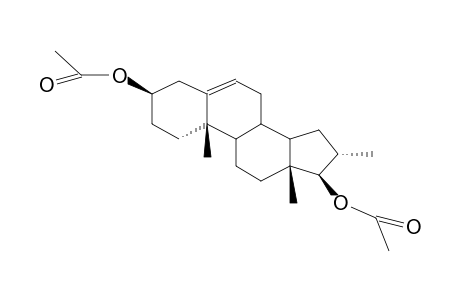 3B,17B-DIACETOXY-16A-METHYL-5,6-DEHYDROSTEROIDE