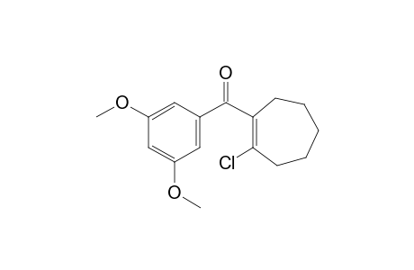 (2-chlorocyclohept-1-enyl)(3,5-dimethoxyphenyl)methanone