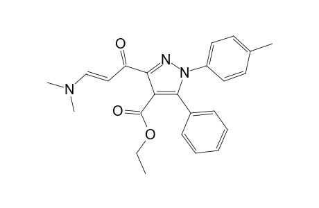 Ethyl 3-[E-3-(N,N-dimethylamino)acryloyl]-1-(4-methylphenyl)-5-phenyl-1H-pyrazole-4-carboxylate