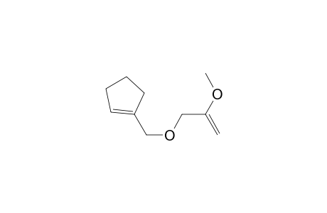 Cyclopentene, 1-[[(2-methoxy-2-propenyl)oxy]methyl]-