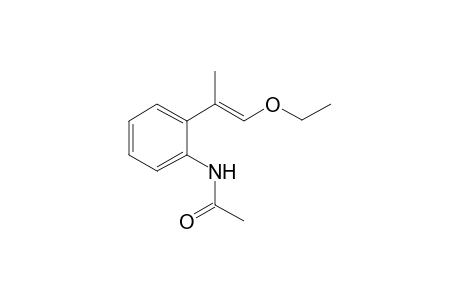 1-Actamido-2-(1-ethoxypropen-2-yl)benzene