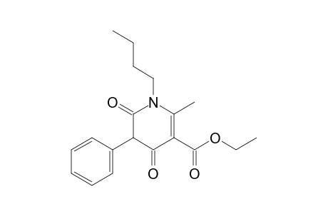Ethyl 1-butyl-2-methyl-4,6-dioxo-5-phenyl-1,4,5,6-tetrahydro-3-pyridinecarboxylate