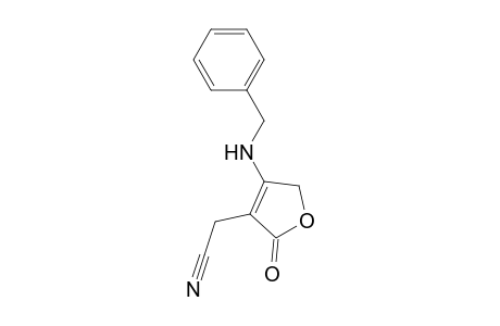 3-Benzylamino-2-cyanomethyl-2-buten-4-olide