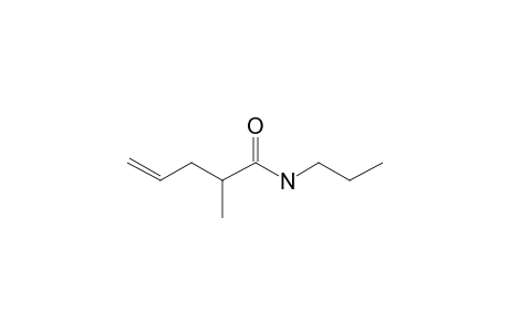 Pent-4-enoyl amide, 2-methyl-N-propyl-