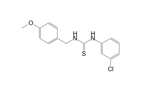 N-(3-chlorophenyl)-N'-(4-methoxybenzyl)thiourea