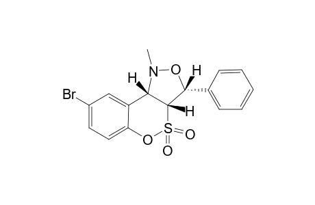 (3R,3aR,9bS)-8-Bromo-1-methyl-3-phenyl-1,3,3a,9b-tetrahydro-2,5-dioxa-4-thia-1-aza-cyclopenta[a]naphthalene 4,4-dioxide