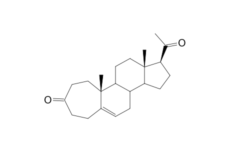 A-homo-5-pregnene-3,20-dione