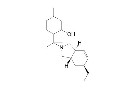 N-(8-Menthoyl)-(3aS,6S,7aS)-6-ethyl-3a,6,7,7a-tetrahydroisoindoline