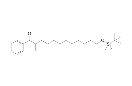 12-(t-Butyldimethylsilyloxy)-2-methyl-1-phenyldodecan-1-one