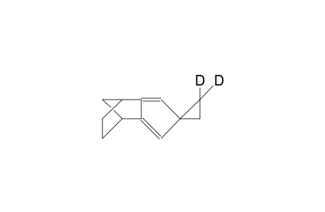 4',5',6',7'-Tetrahydro-spiro([2,2-dideuterio-cyclopropene]-1,2'-[4,7]-methano-(2H)-indene)