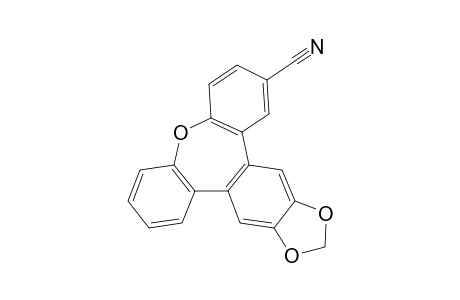 [1,3]Dioxolo[4',5':4,5]benzo[1,2-d]benzo[b]benzo[f]oxepine-6-carbonitrile