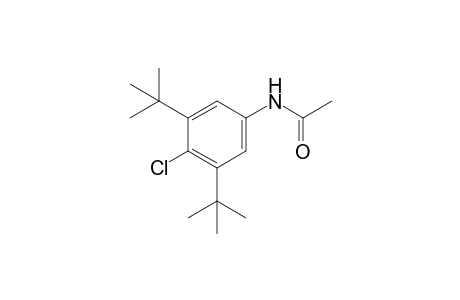 4'-chloro-3',5'-di-tert-butylacetanilide