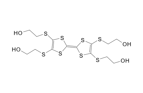 2-[[2-[4,5-bis(2-hydroxyethylsulfanyl)-1,3-dithiol-2-ylidene]-5-(2-hydroxyethylsulfanyl)-1,3-dithiol-4-yl]sulfanyl]ethanol