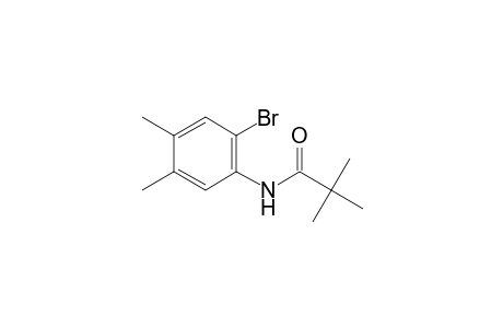 N-(2-bromo-4,5-dimethylphenyl)-2,2-dimethylpropanamide