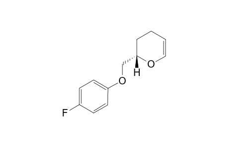 (2S)-2-(4-Fluorophenoxymethyl)-3,4-dihydro-2H-pyran