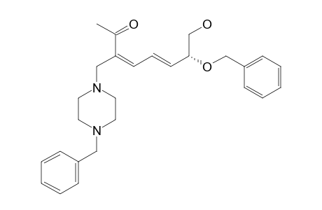 (3E,5E)-7-O-BENZYL-1,3,4,5,6-PENTADEOXY-3-(N-BENZYL)-PIPERAZINOMETHYL-D-GLYCERO-OCT-3,5-DIENE-2-ULOSE