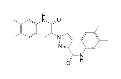 1H-pyrazole-1-acetamide, N-(3,4-dimethylphenyl)-3-[[(3,4-dimethylphenyl)amino]carbonyl]-alpha-methyl-