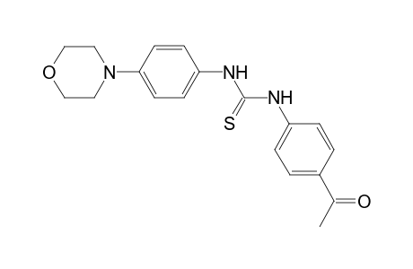 1-(4-acetylphenyl)-3-(4-morpholin-4-ylphenyl)thiourea