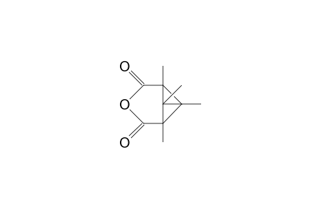 1,5,6,7-Tetramethyl-3-oxa-tricyclo(4.1.0.0/5,7/)heptane-2,4-dione