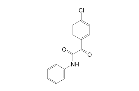 2-(4-Chlorophenyl)-2-oxo-N-phenylacetamide
