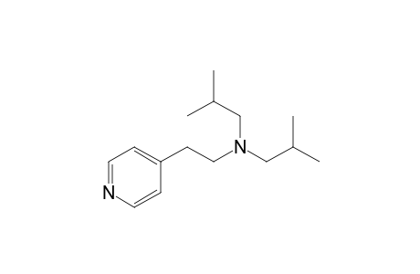 2-Methyl-N-(2-methylpropyl)-N-(2-pyridin-4-ylethyl)-1-propanamine