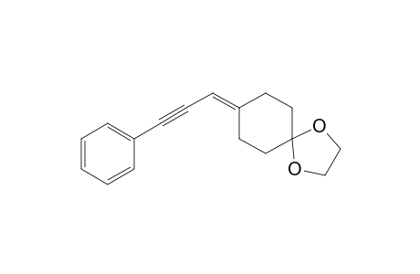 8-(3-Phenylprop-2-ynylidene)-1,4-dioxaspiro[4.5]decane