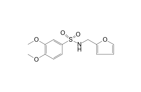 N-(2-Furylmethyl)-3,4-dimethoxybenzenesulfonamide