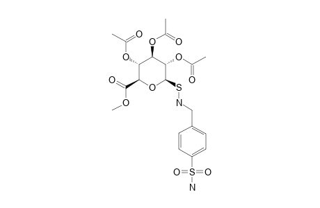 METHYL_N-4-(AMINOSULFONYL)-BENZYL-S-(2,3,4-TRI-O-ACETYL-1-THIO-BETA-D-GLUCOPYRANURONOYL)-SULFENAMIDE