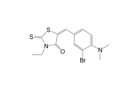 (5E)-5-[3-bromo-4-(dimethylamino)benzylidene]-3-ethyl-2-thioxo-1,3-thiazolidin-4-one