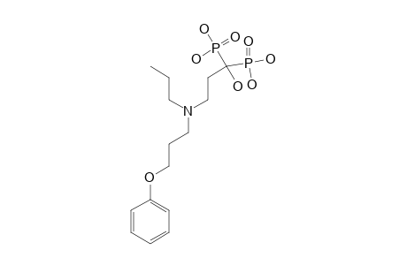 1-HYDROXY-3-[PROPYL-(3-PHENOXYPROPYL)-AMINO]-PROPYLIDENE-1,1-BISPHOSPHONIC-ACID