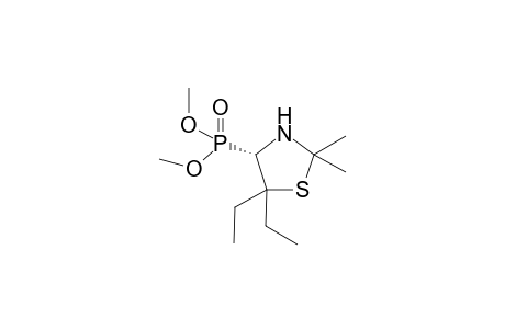 ((S)-5,5-Diethyl-2,2-dimethyl-thiazolidin-4-yl)-phosphonic acid dimethyl ester
