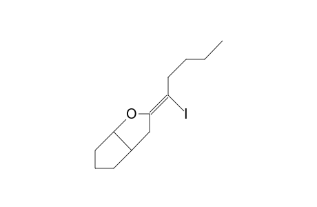 3-(1-Iodo-pentylidene)-2-oxa-cis-bicyclo(3.3.0)octane