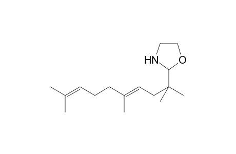 2-[(3E)-1,1,4,8-Tetramethyl-3,7-nonadienyl]-1,3-oxazolidine