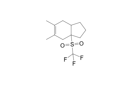 3,4-Dimethyl-1-[(trifluoromethyl)sulfonyl]bicyclo[4.3.0]non-3-ene