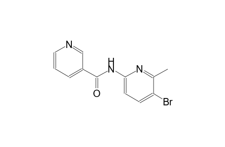 N-(5-bromo-6-methyl-2-pyridinyl)nicotinamide