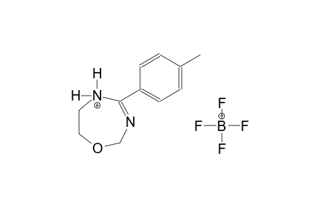 4-(4-methylphenyl)-2,5,6,7-tetrahydro-1,3,5-oxadiazepin-5-ium tetrafluoroborate
