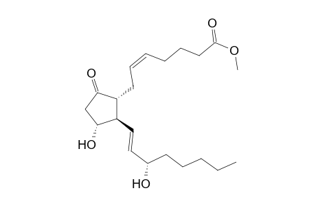 (Z)-7-[(1R,2R,3R)-3-hydroxy-2-[(E,3S)-3-hydroxyoct-1-enyl]-5-keto-cyclopentyl]hept-5-enoic acid methyl ester