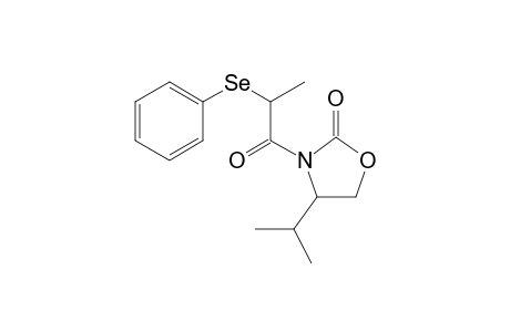 4-isopropyl-3-[2-(phenylseleno)propanoyl]oxazolidin-2-one