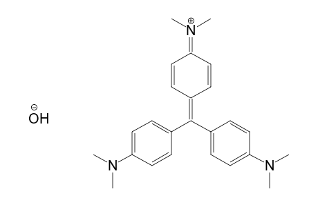 Methanaminium, N-[4-[bis[4-(dimethylamino)phenyl]methylene]-2,5-cyclohexadien-1-ylidene]-N-methyl-, hydroxide