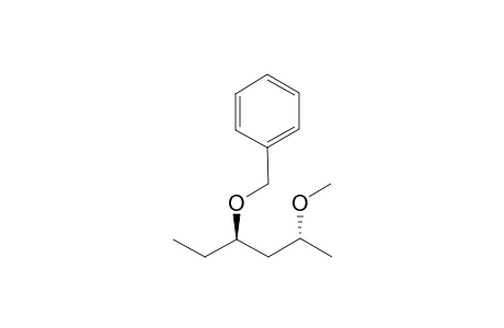 anti-4-Benzyloxy-2-methoxyhexane