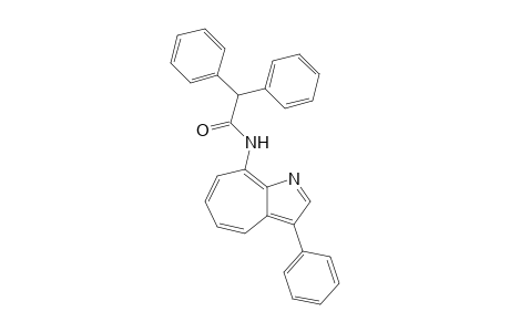8-Diphenylacetylamino-3-phenyl-1-azaazulene