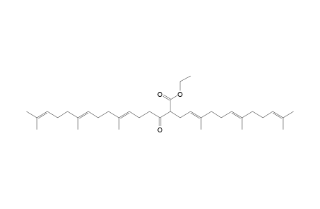 Ethyl (6E,10E)-2-[(2E,6E)-3,7,11-Trimethyl-2,6,10-dodecatrienyl]-7,11,15-trimethyl-3-oxo-6,10,14-hexadecatrienoate