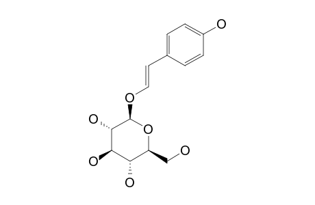 TRANS-VAGINOSIDE;1-BETA-D-GLUCOPYRANOSYL-2-(4'-HYDROXYPHENYL)-(E)-ETHENE