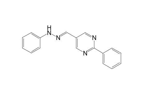 N-Phenyl-N'-[1-(2-phenyl-pyrimidin-5-yl)-meth-(E)-ylidene]-hydrazine
