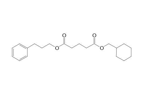 Glutaric acid, cyclohexylmethyl 3-phenylpropyl ester